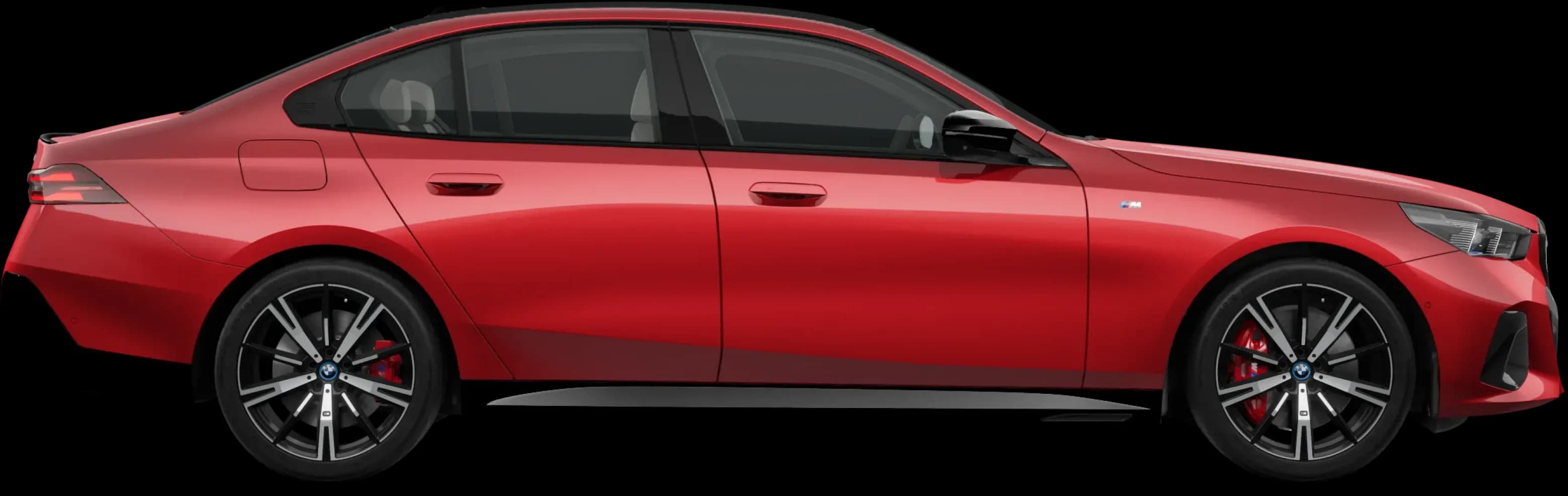 2024 BMW i5 M60 xDrive, side profile