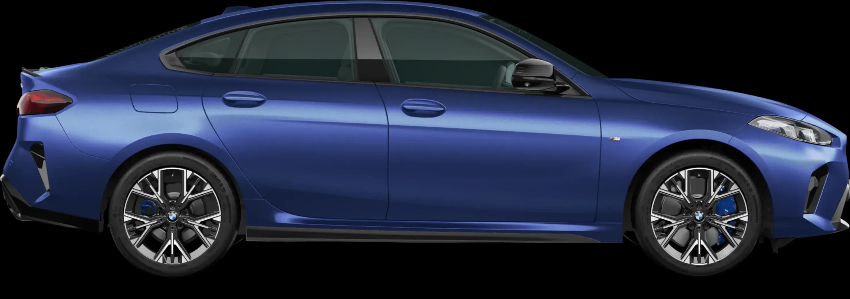 2025 BMW M235 xDrive Gran Coupe, side profile