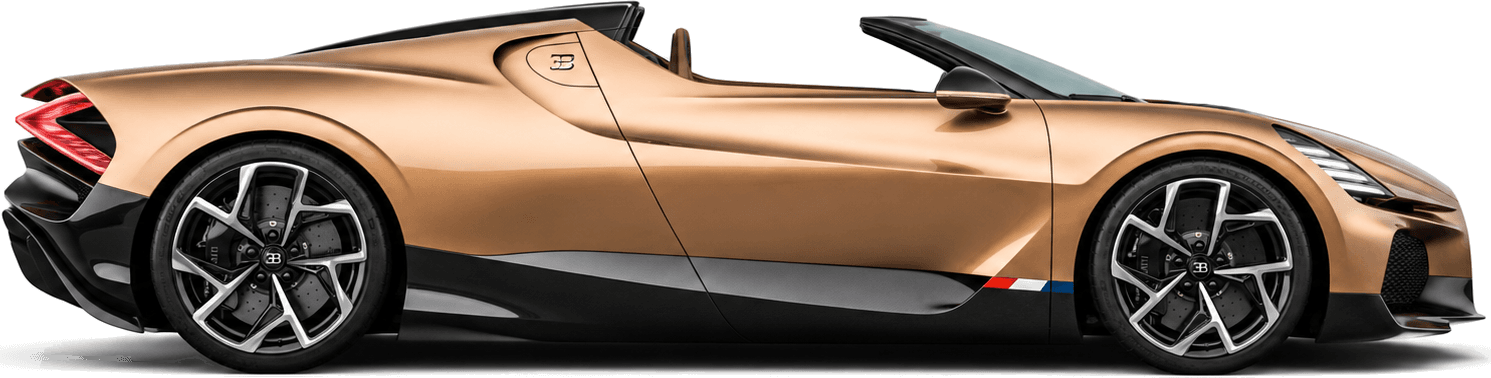 2025 Bugatti W16 Mistral, side profile
