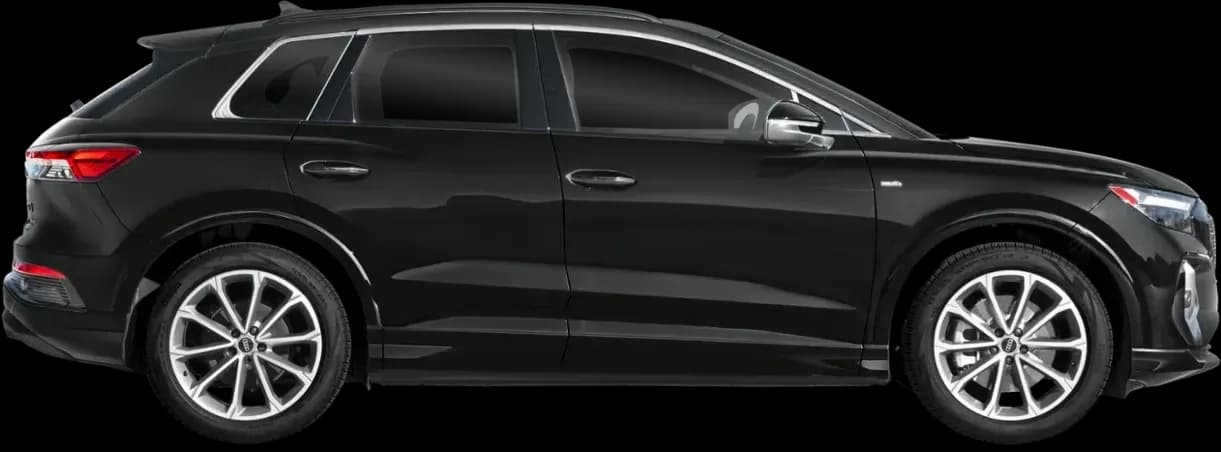 2026 Audi Q4 55 e-tron quattro, side profile