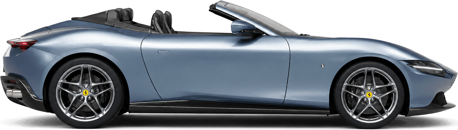 2026 Ferrari Roma Spider, side profile