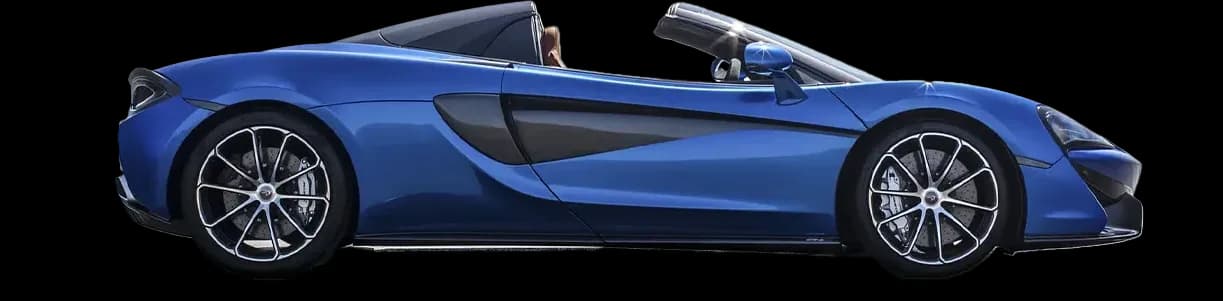 2026 McLaren 750S Spider, side profile