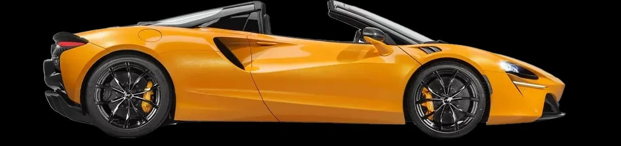 2026 McLaren Artura Spider, side profile