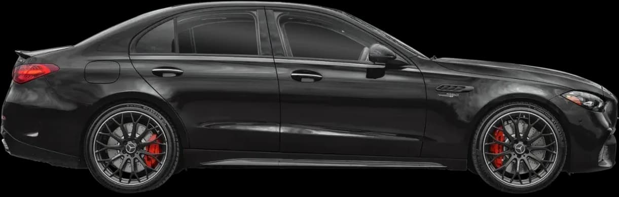 2026 Mercedes-AMG C 63 S E PERFORMANCE Sedan, side profile