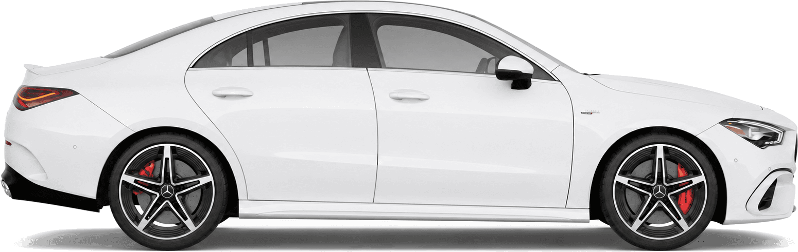 2026 Mercedes-AMG CLA 45 S Coupe, side profile