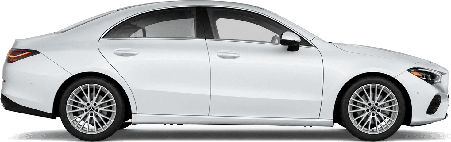 2026 Mercedes-Benz CLA 250 4MATIC Coupe, side profile